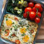 Egg Bake Breakfast Bento Box