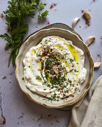 Garlic Labneh