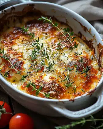 Provençal Fish Gratin – A Flavorful and Easy Recipe