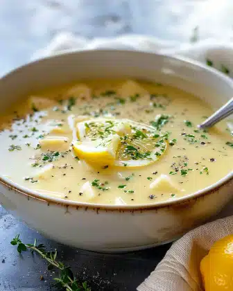 Greek Lemon Soup