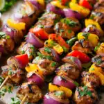 Hawaiian Chicken Kebabs