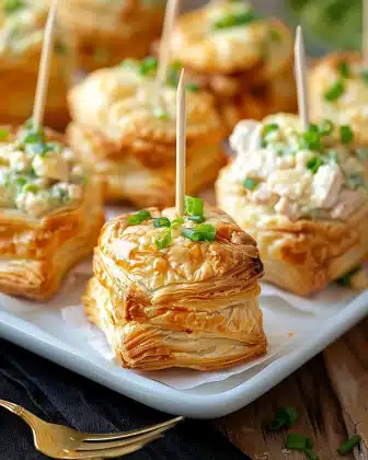 Healthy Chicken Salad Puffs