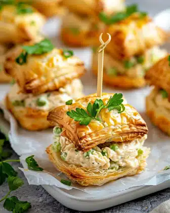 Healthy Chicken Salad Puffs