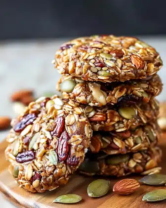 Healthy Nut & Seed Energy Cookies