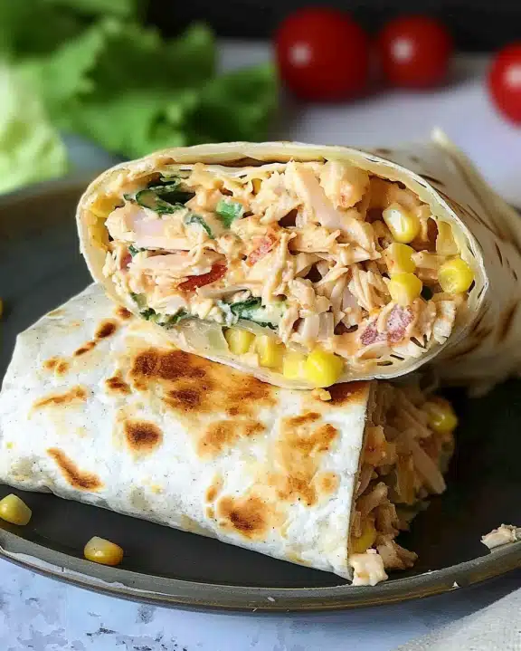 Healthy Tuna Melt Wrap Recipe