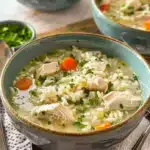 Hearty Chicken and Rice Soup