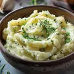 Herb and Garlic Mashed Potatoes recipe