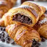 Homemade Chocolate Croissants