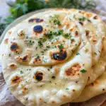 Homemade Garlic Naan