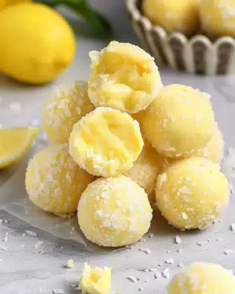 Homemade Lemon Truffles Recipe
