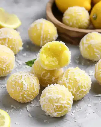 Homemade Lemon Truffles Recipe