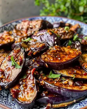 Irresistible Sticky Garlic Eggplant Recipe to Savor