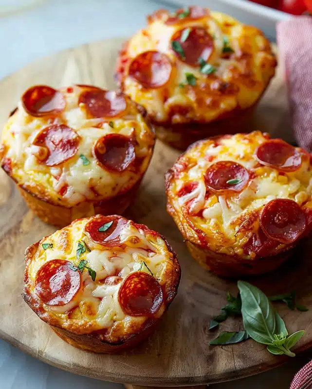 Lunchbox Pizza Muffins (Freezer-Friendly and Kid-Approved)