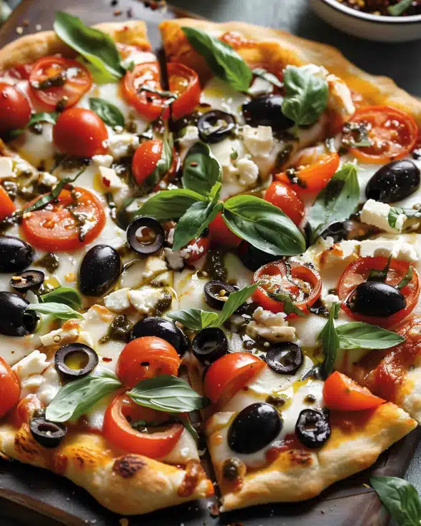 Mediterranean Pizza Recipe