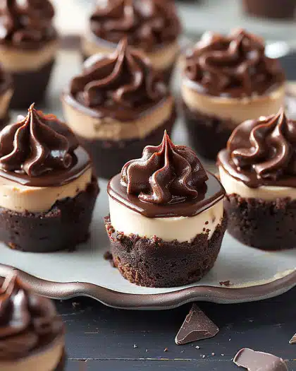 Mini Chocolate Cheesecake Bites Recipe