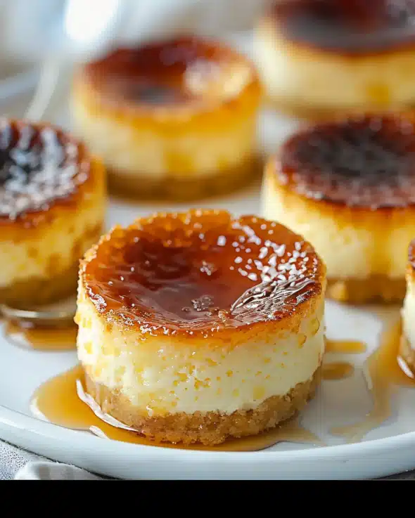 Mini Crème Brûlée Cheesecakes A Decadent Dessert Recipe for Beginners