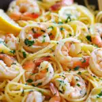 Minute Lemon Garlic Shrimp Pasta Quick and Tasty Meal