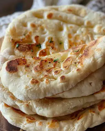 No-Oven Turkish Bread With Only 3 Ingredients (Bazlama)