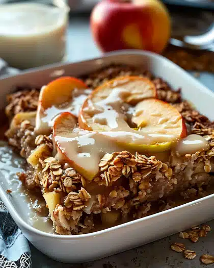 Oatmeal Apple Breakfast