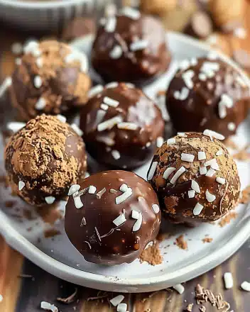 Peanut Butter Chocolate Energy Bites Quick and Easy Recipe