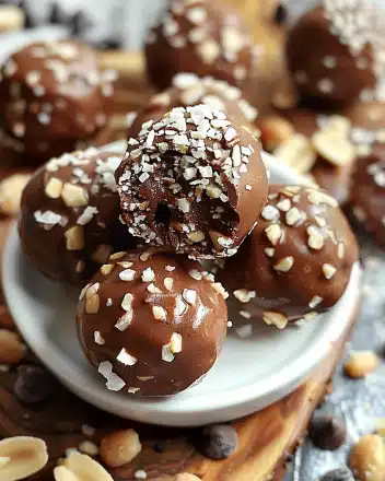 Peanut Butter Chocolate Energy Bites Quick and Easy Recipe