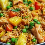 Pineapple Chicken Fried Rice