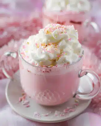 Pink Velvet Hot Chocolate
