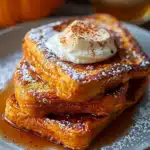 Pumpkin French Toast Breakfast
