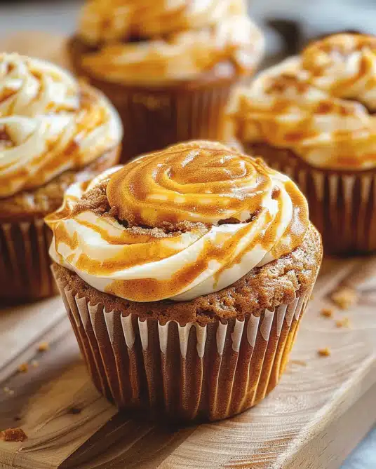 Pumpkin Swirl Muffins