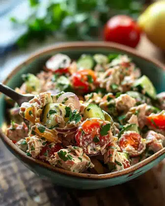 Quick Mediterranean Tuna Salad