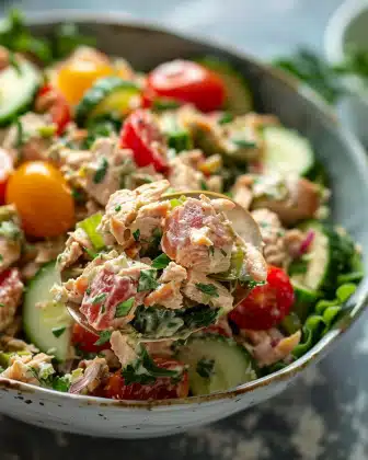 Quick Mediterranean Tuna Salad