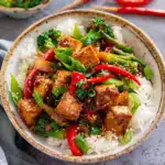 Quick Tofu Stir Fry With Vegetables