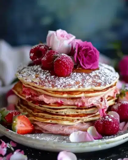 Rose Water Pancakes