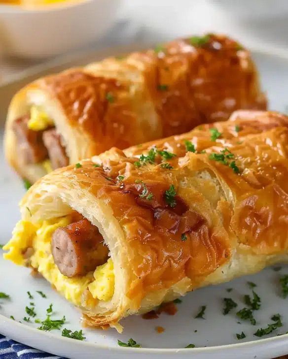 Sausage Egg Breakfast Roll-Ups – Quick & Easy Morning Treat