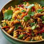 Sesame Pasta Chicken Salad