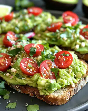 Smashed Avocado Toast Easy Flavor-Packed Recipe