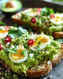 Smashed Avocado Toast Easy Flavor-Packed Recipe