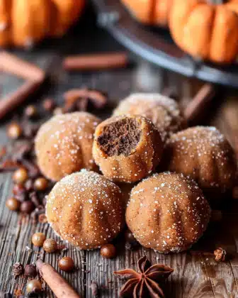 Spiced Pumpkin Truffles