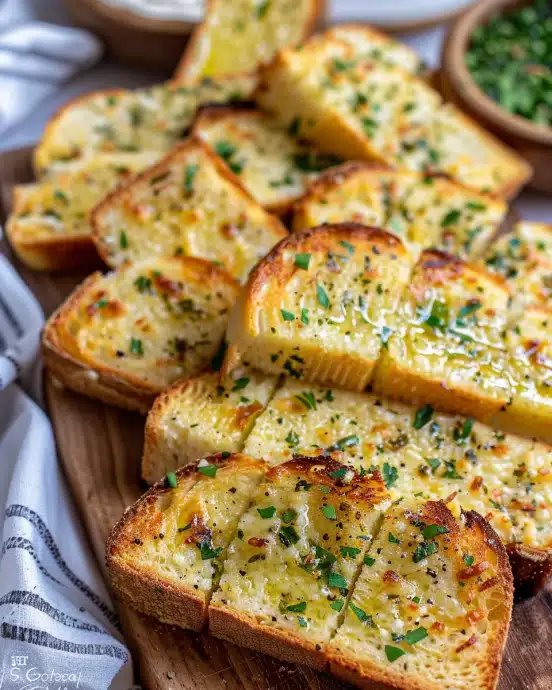 The best homemade garlic bread