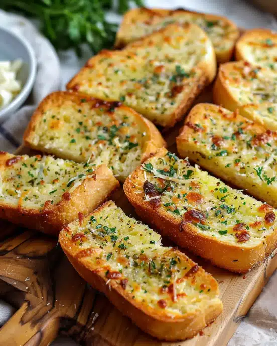 The best homemade garlic bread