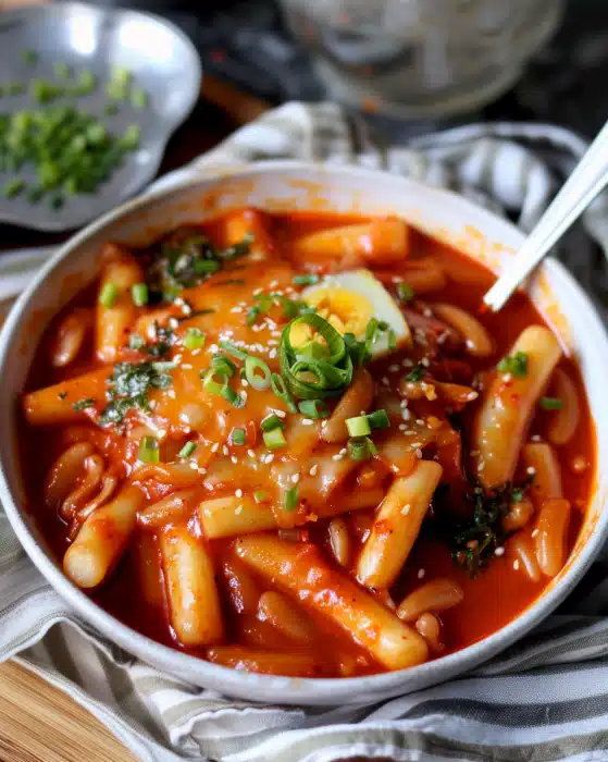 Tteokbokki (Dukbokki)