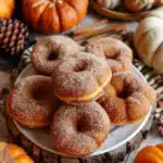 Vegan Pumpkin Spice Doughnuts