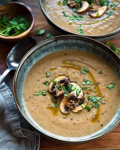 Wild Mushroom Soup