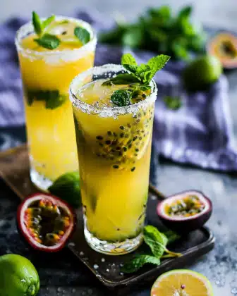 a Passion Fruit Mojito