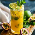 a Passion Fruit Mojito