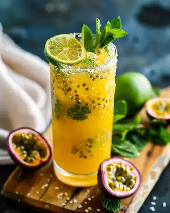a Passion Fruit Mojito