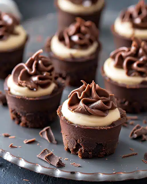 Mini Chocolate Cheesecake Bites Recipe
