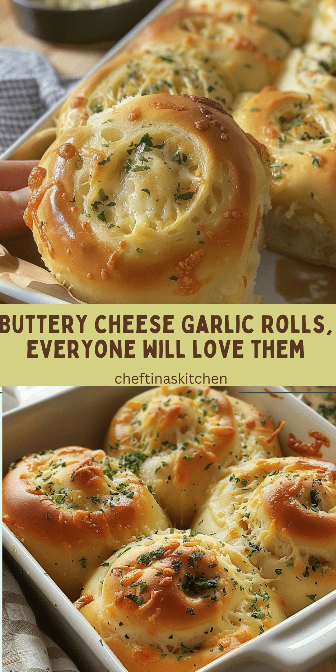 Buttery cheese Garlic Rolls, everyone will love them