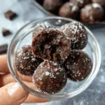 7 Ingredient Brownie Bliss Balls Recipe (Vegan)