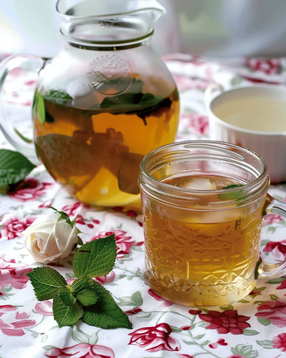 Amish Meadow Tea Recipe - Simple, Fresh, and Full of Flavor